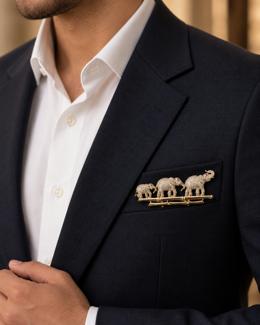 Gajraj Heritage Brooch