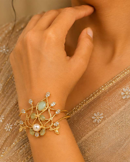 Pearl Lattice Cuff