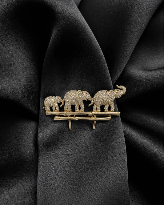 Gajraj Heritage Brooch