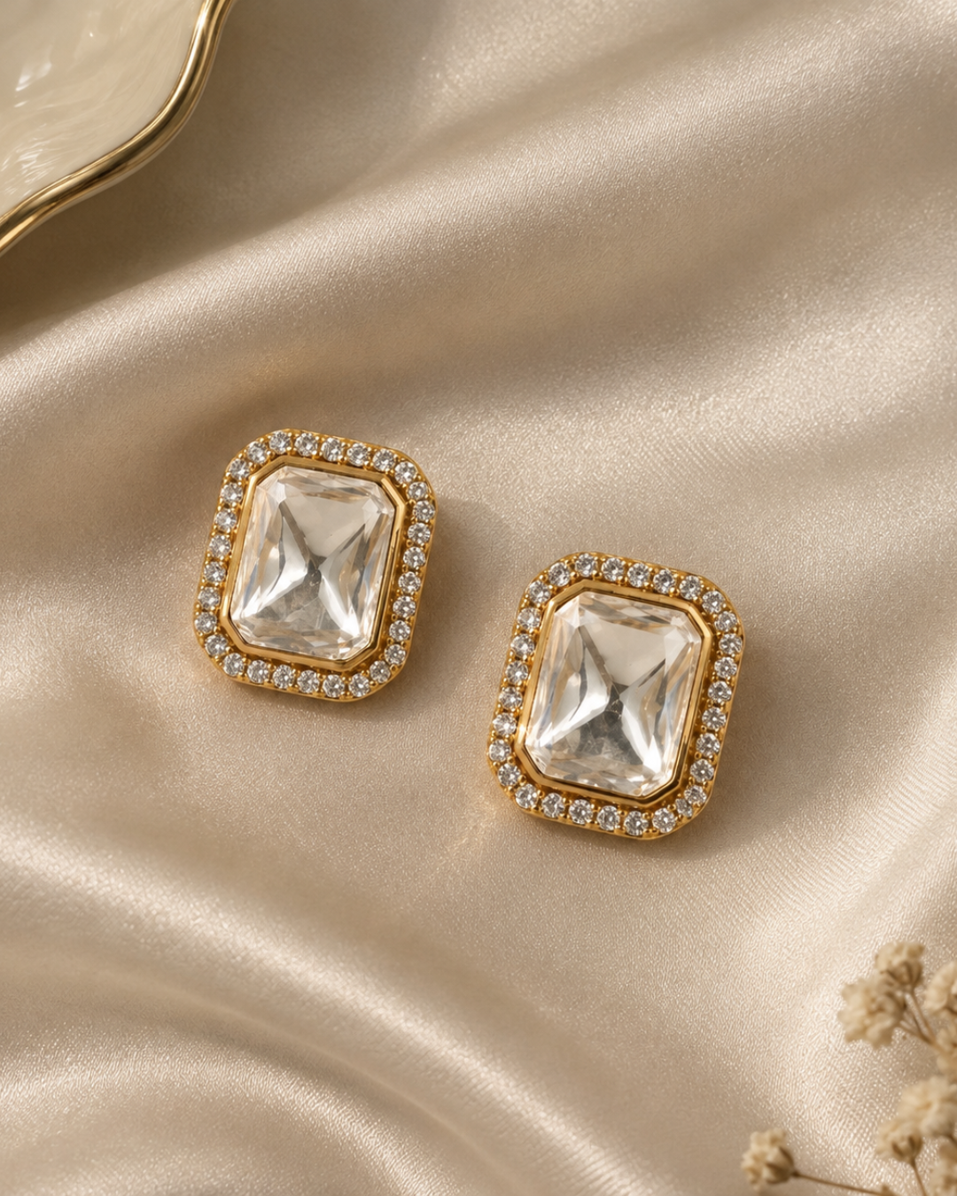Celeste Solitaire Studs