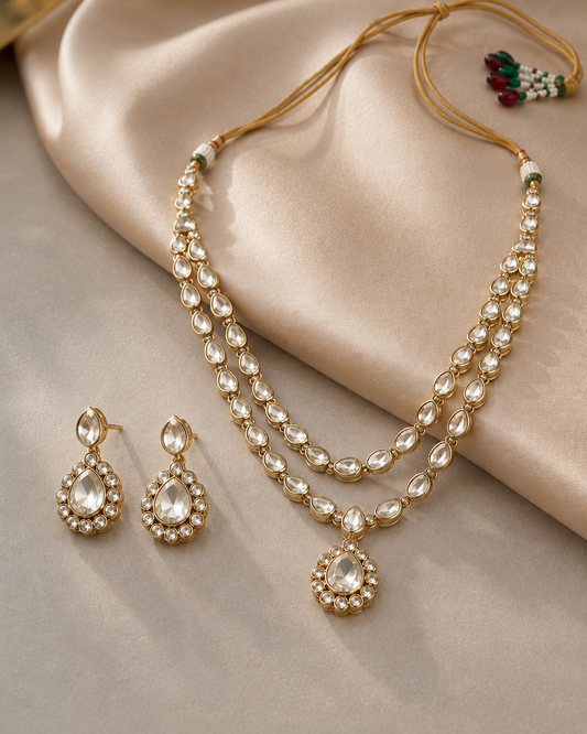 Noor Solitaire Necklace