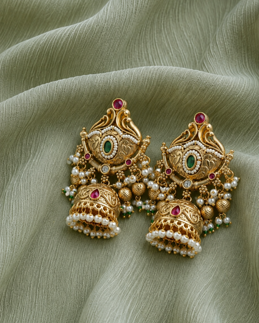 Sheesh Mahal Jhumkas