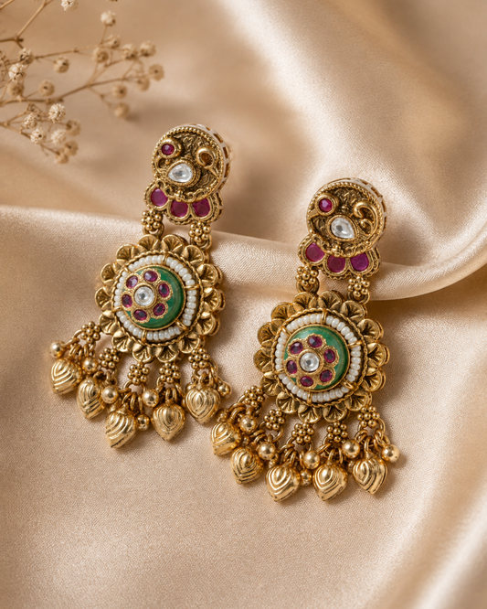 Surya Pushpa Earring