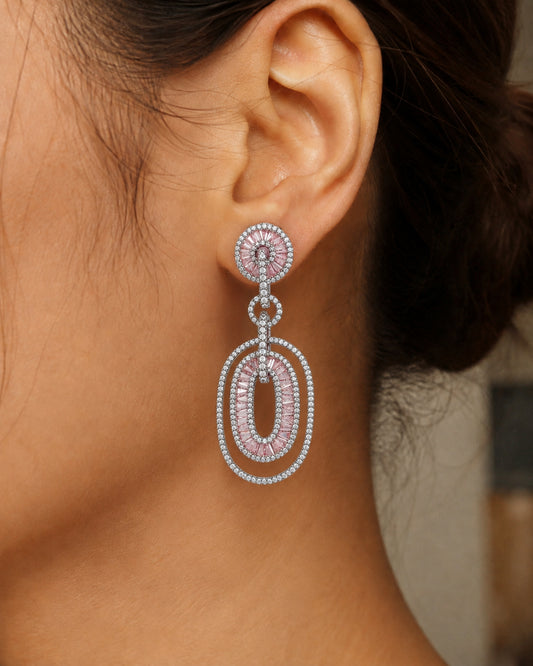 Celeste Oval Drops