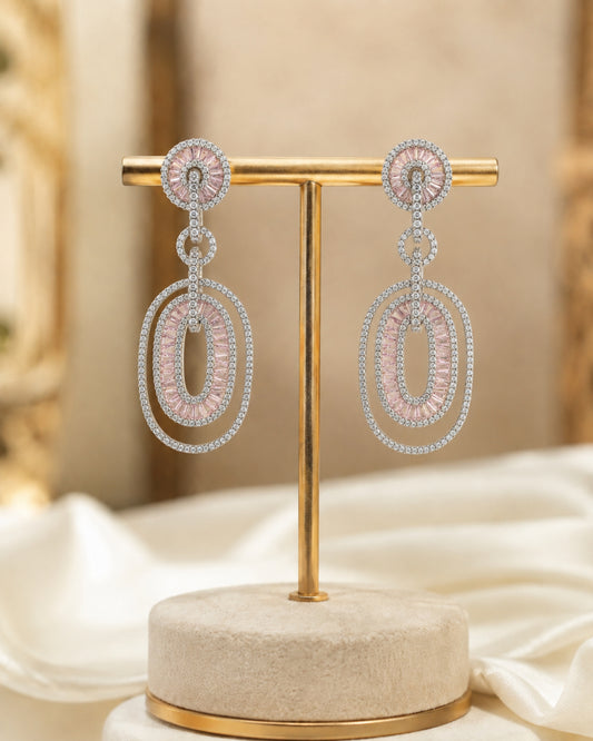 Celeste Oval Drops