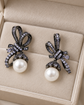 Pearl Bow Studs