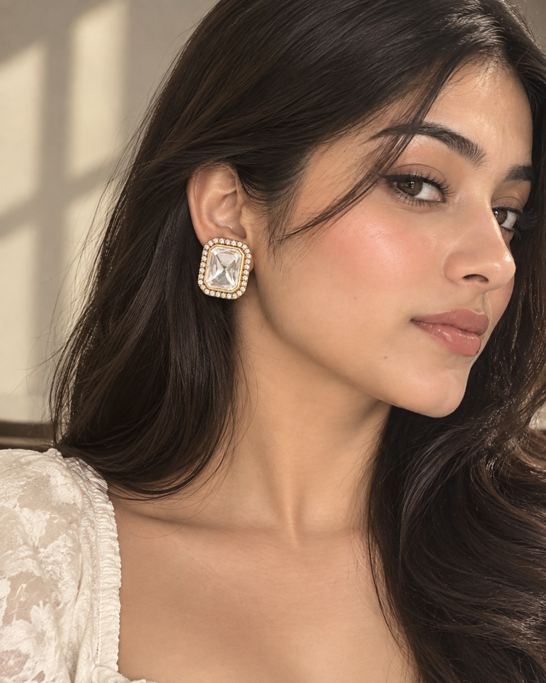 Celeste Solitaire Studs