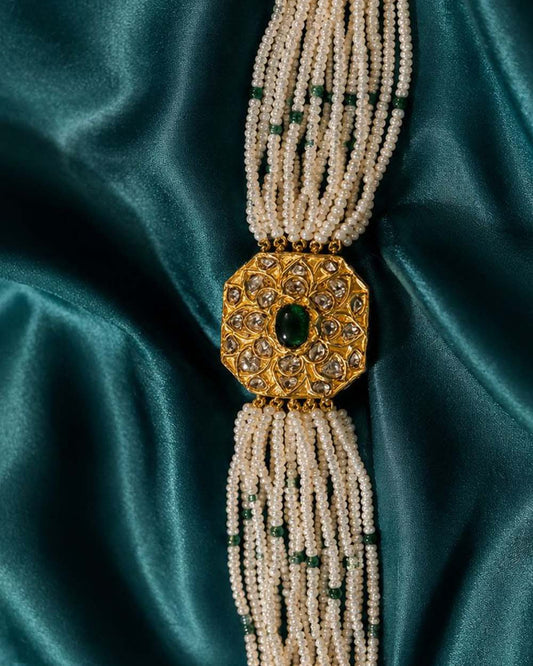 Emerald Bloom Bracelet