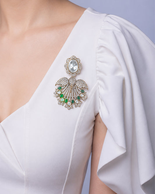Mayura Bloom Brooch