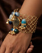 Azure Mosaic Cuff