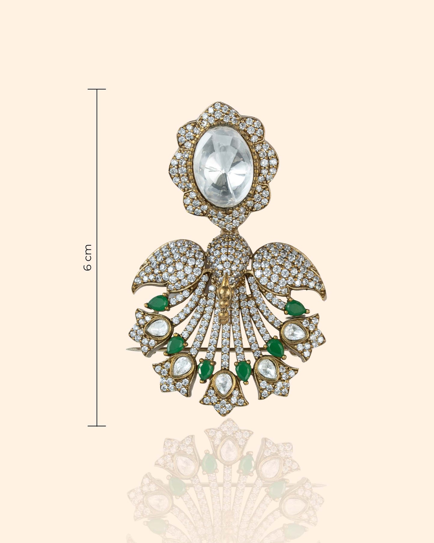 Mayura Bloom Brooch