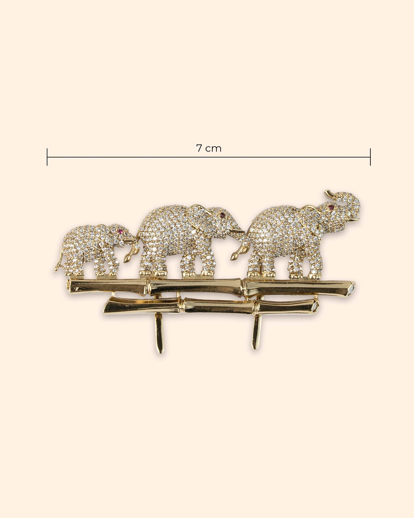 Gajraj Heritage Brooch