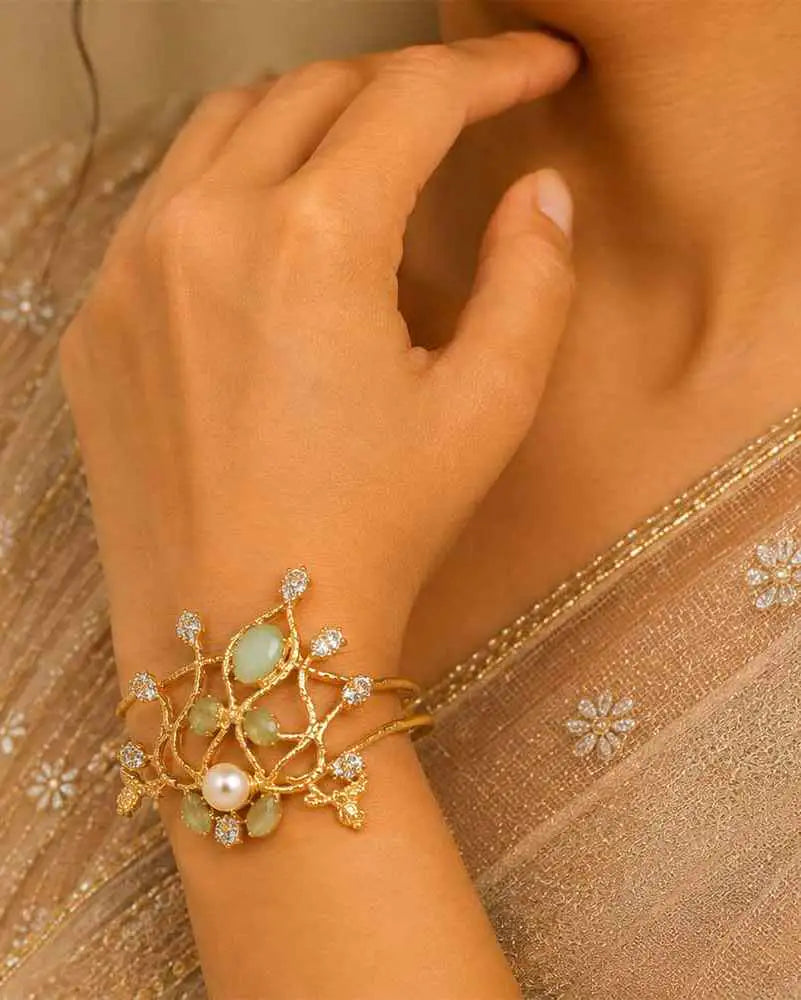 Pearl Lattice Cuff
