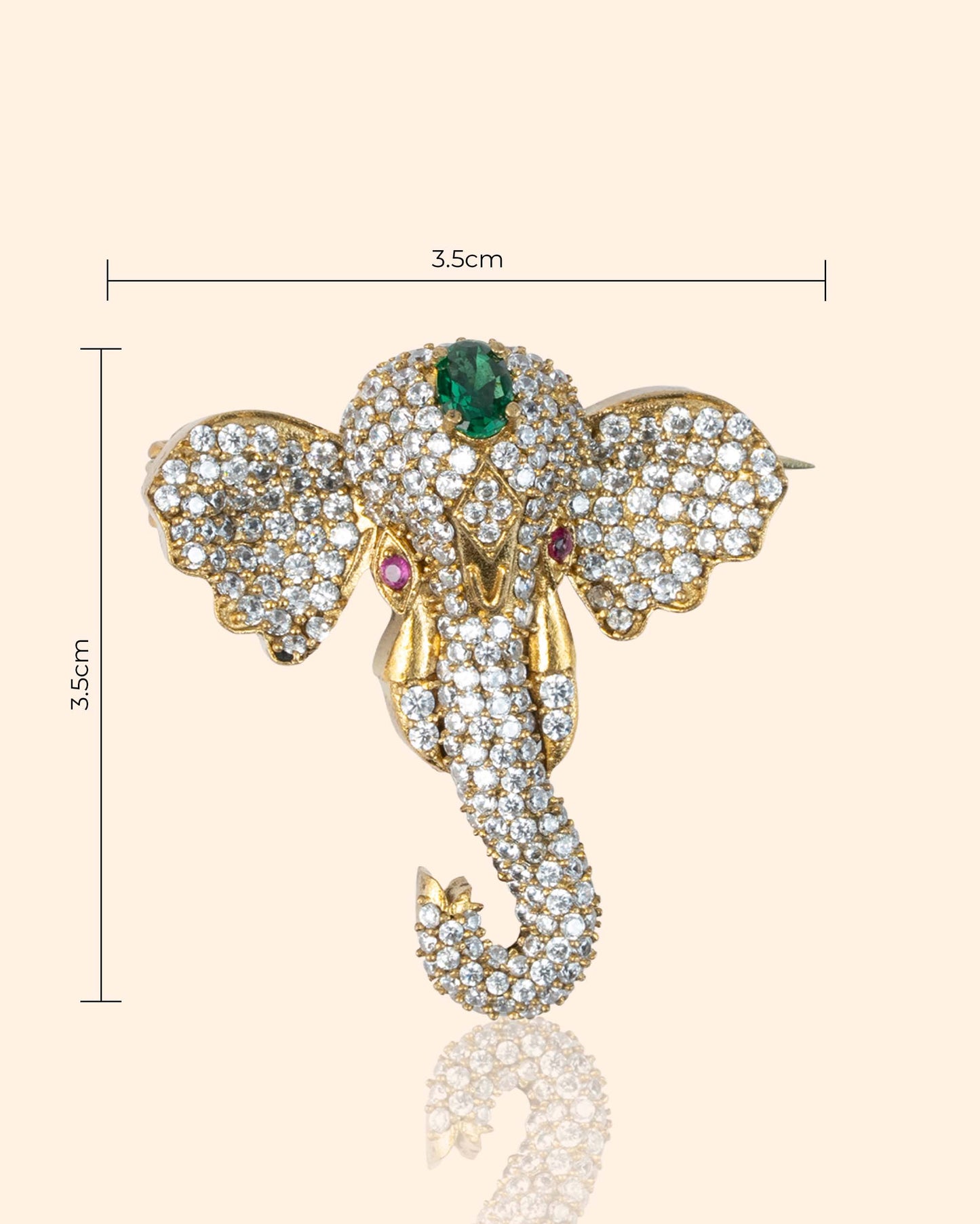 Gajraj Radiance Brooch