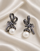 Pearl Bow Studs