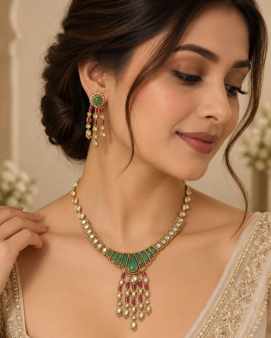 Zarina Cascade Necklace