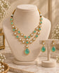 Emerald Symphony Necklace Set