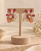 Rosé Fleur Studs