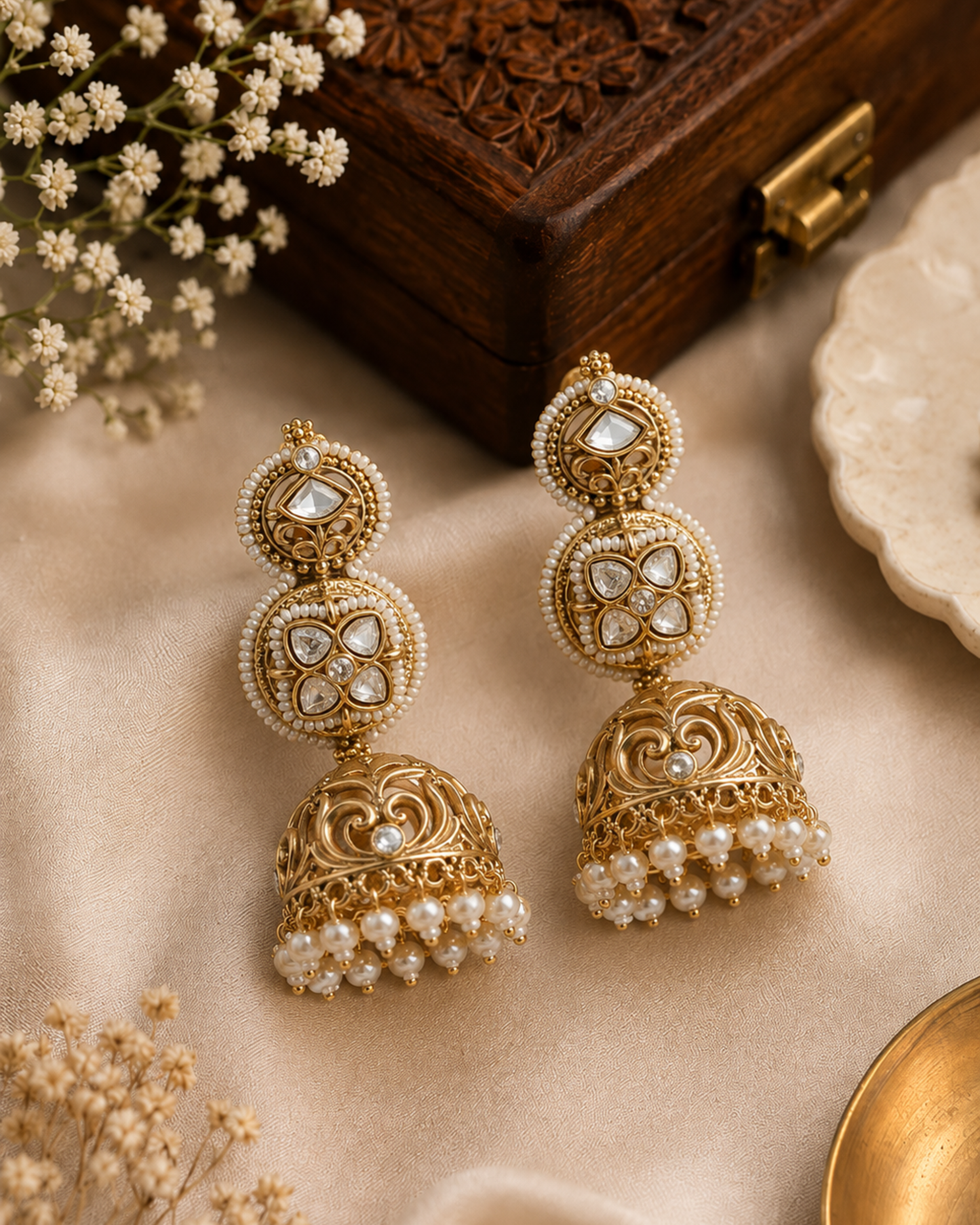 Gulnaar Jhumkas
