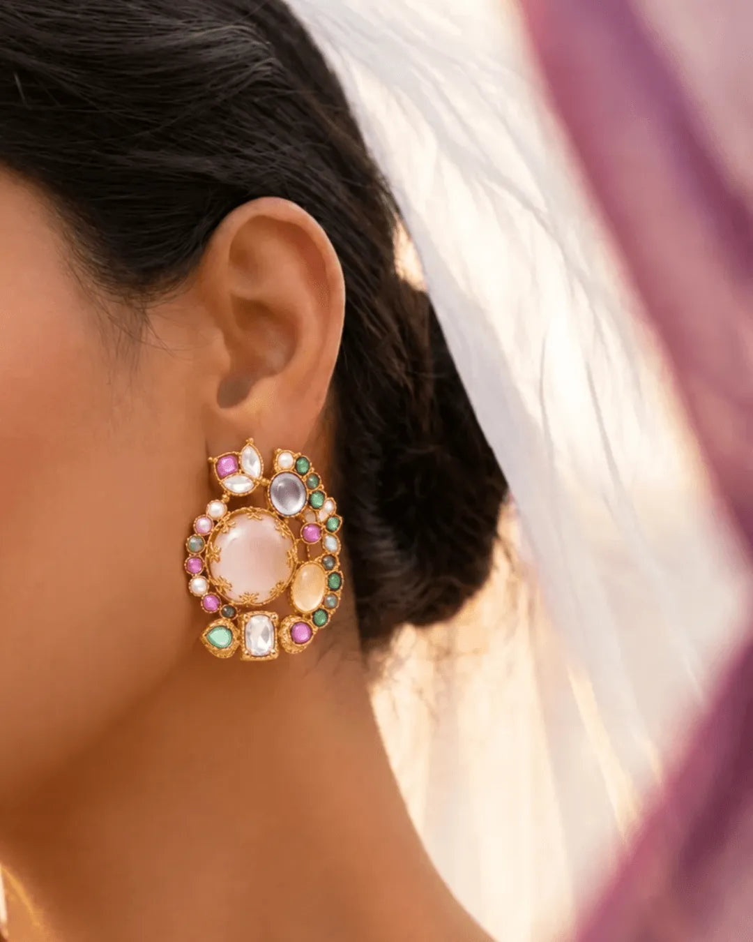 Rosé Royale Studs