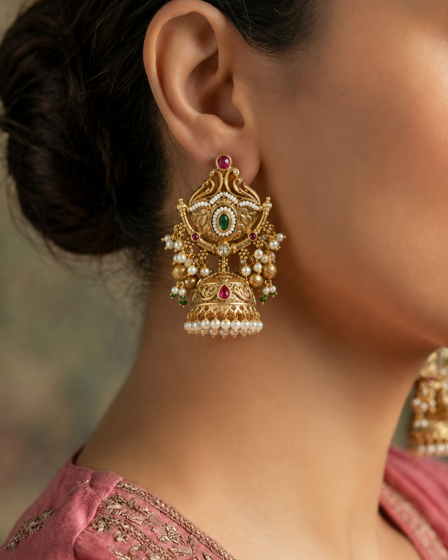 Sheesh Mahal Jhumkas
