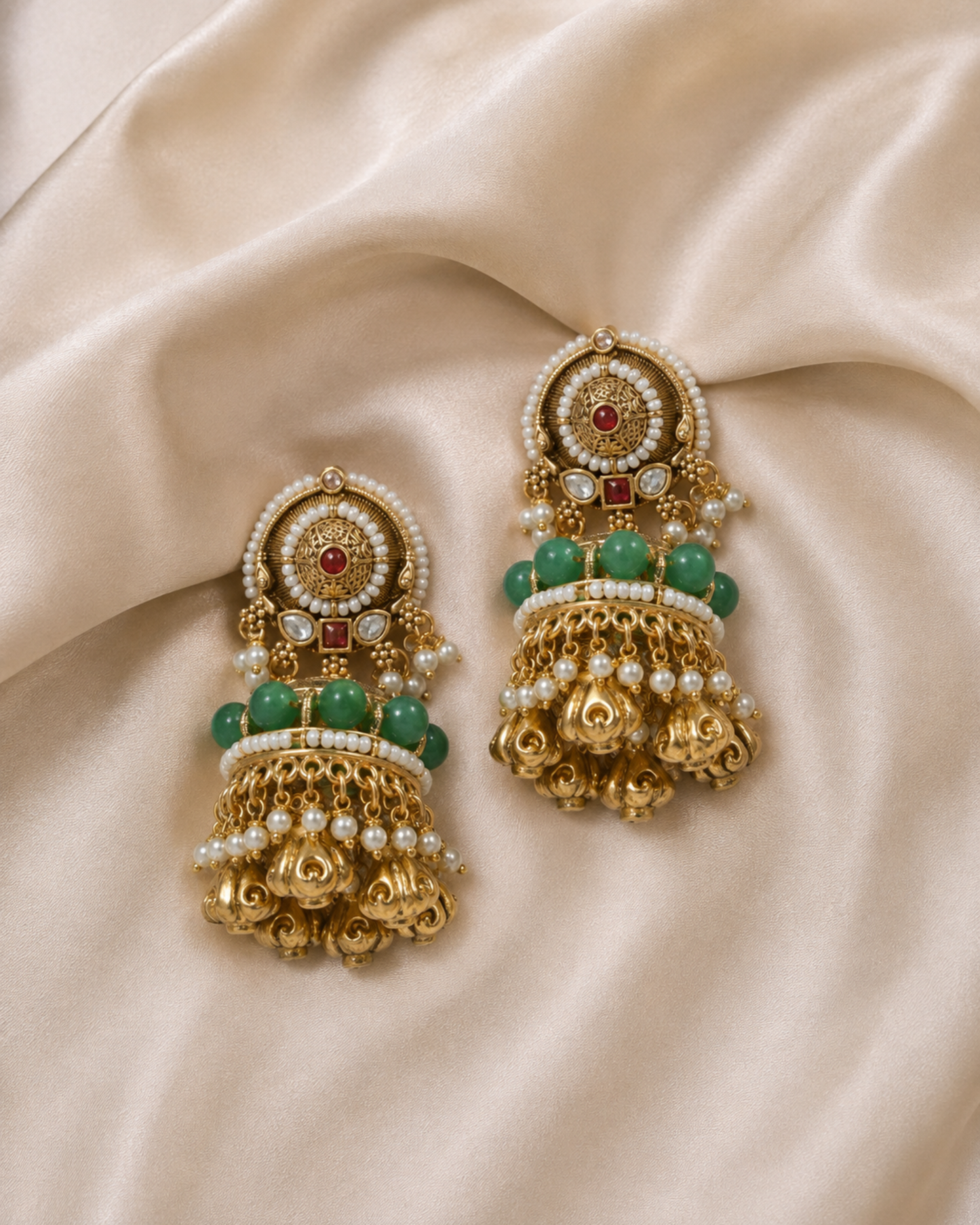 Rajkumari Panna Jhumkas