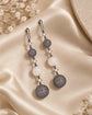 Luna Orb Drop Earrings