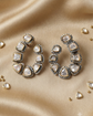 Noor Crescent Hoops