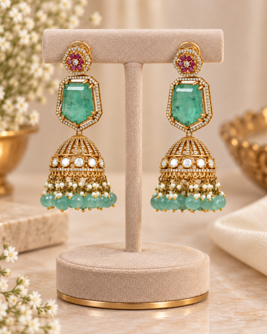 Panna Rajkumari Jhumkas