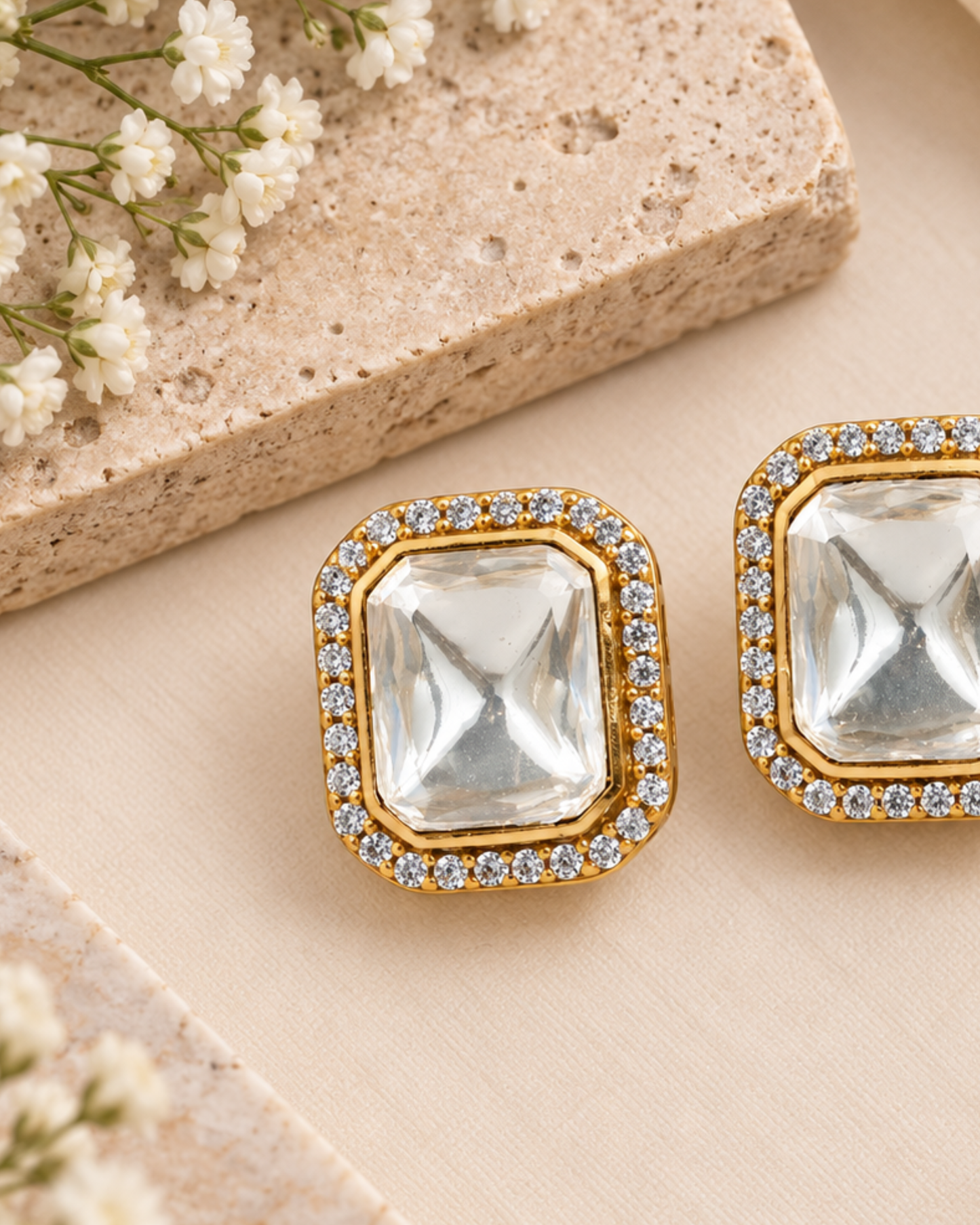 Celeste Solitaire Studs