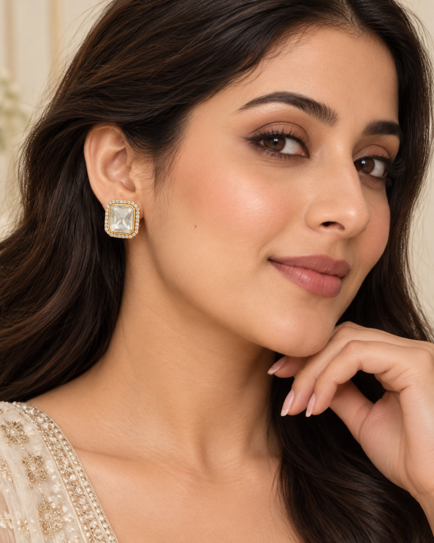 Celeste Solitaire Studs